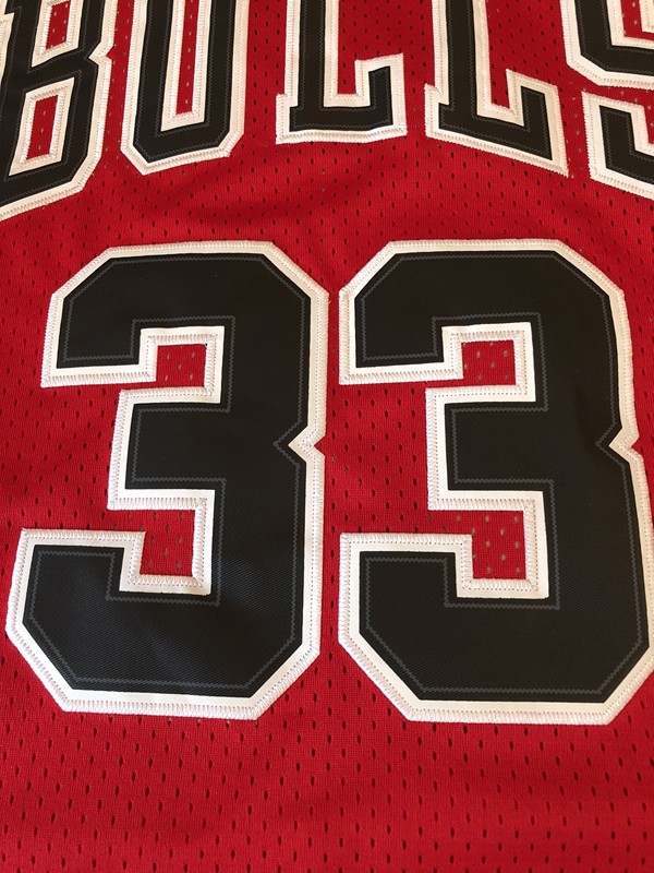 滕讯体育nba公牛队23号球衣皮蓬1号罗斯91号罗德曼复古刺绣篮球服男女