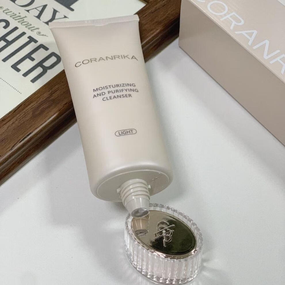 珂兰丽卡coranrika珂兰丽卡鎏金赋颜柔润臻萃洁面乳100g经典款鎏金