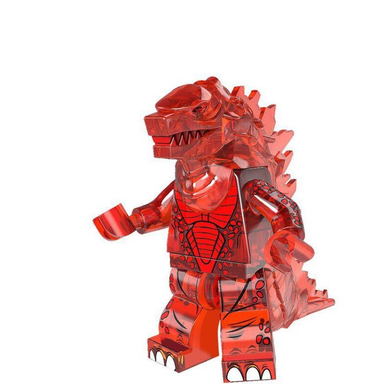 定制乐··高(lego)哥斯拉积木小人仔王者基多拉奥特曼赛罗怪兽男孩