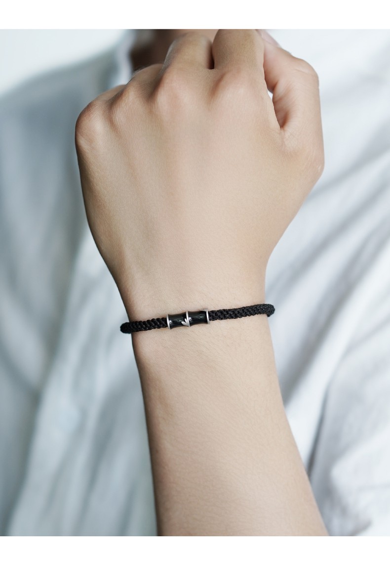 转运手链 男生手绳 小众男士编织男潮 转运珠感 简单大方生日礼物