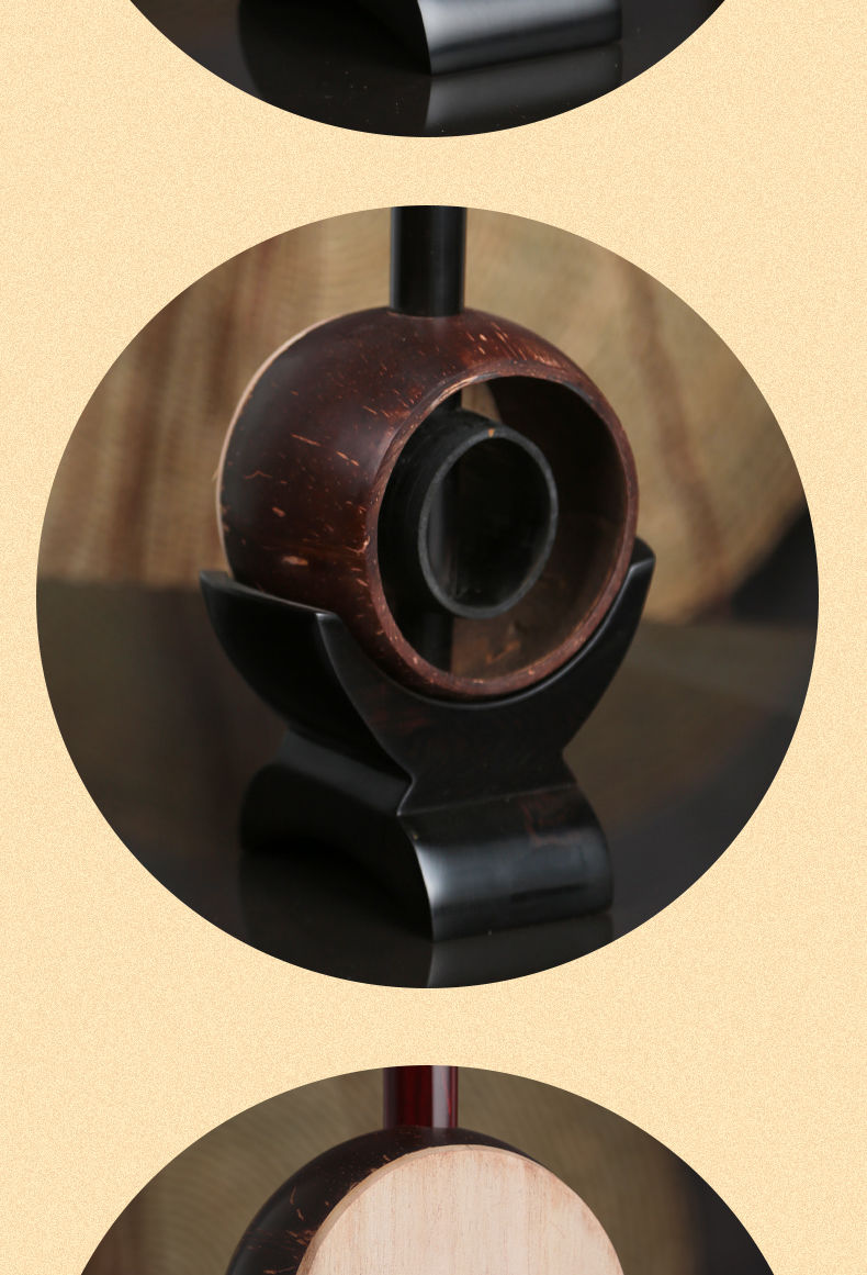 黑檀龙头豫剧板胡河南豫剧梆子中音板胡乐器小叶紫檀板胡如意板胡剧团