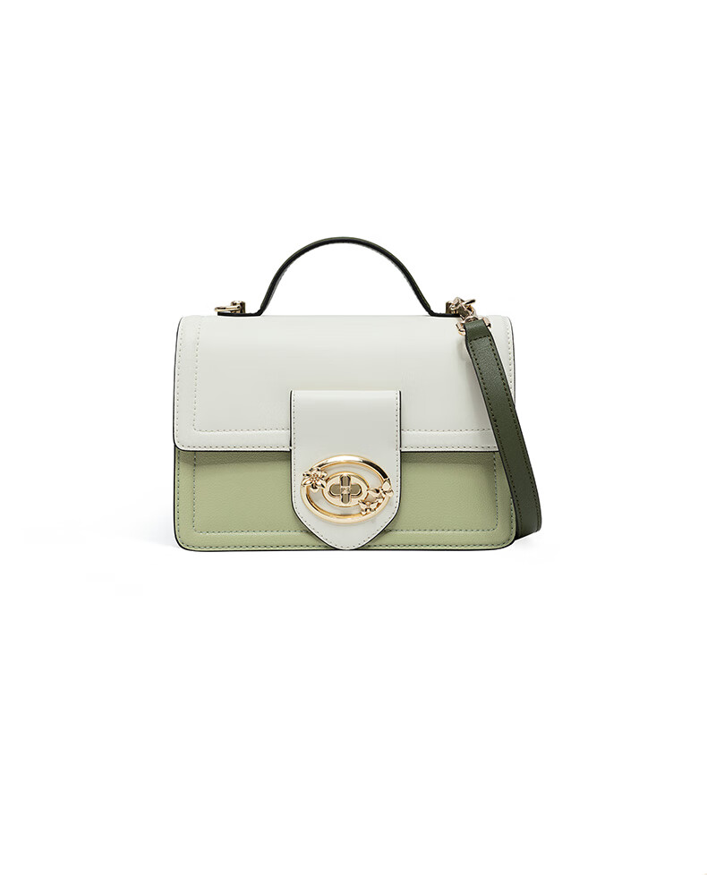 guy laroche姬龙雪女包法式奢侈品单肩包新款简约时尚牛皮潮流小方包