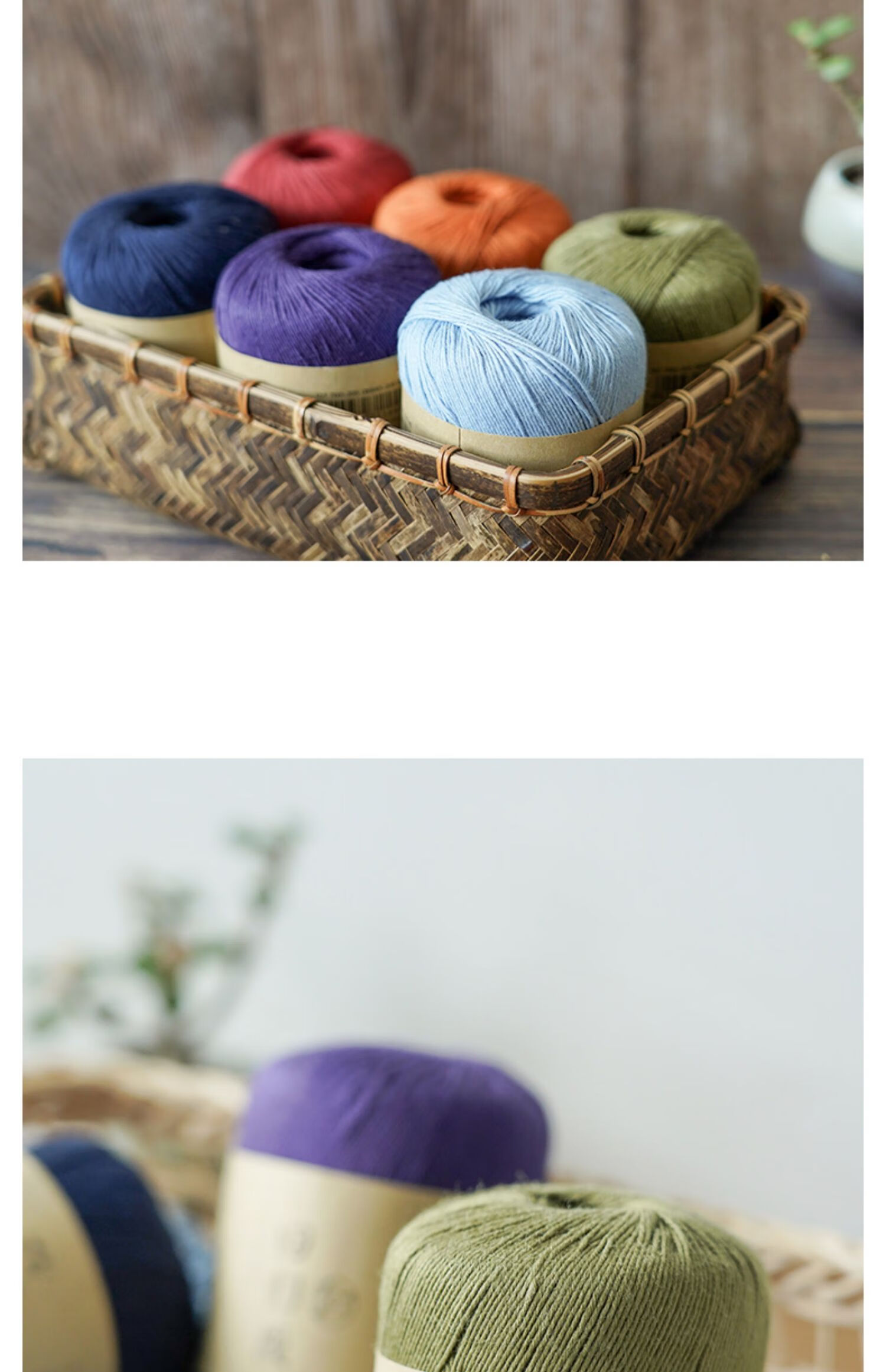 回归线毛线 回归线素语 汉麻棉麻亚麻毛线编织diy夏季线 吸湿透气