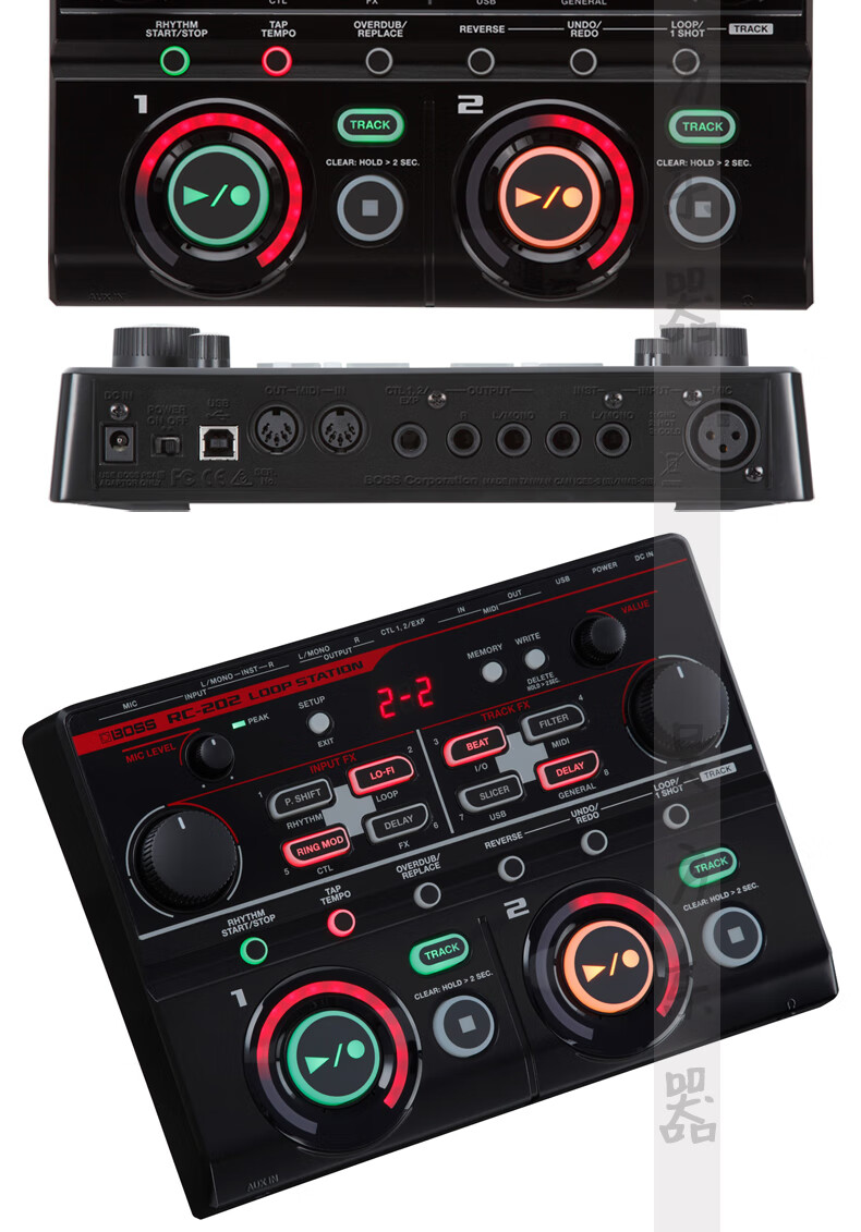 花琳魅roland looper民谣木吉他电吉他贝司乐句循环工作站鼓机单块