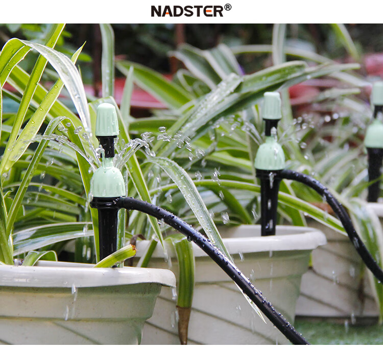 【新款升级】欧时亚定时器自动浇花器花园浇水器中文大屏幕字体定时