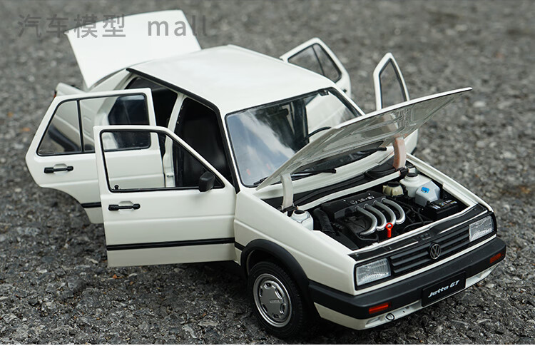 汽车模型1:18 大众面包原厂 1:18 一汽大众 捷达 jetta 经典版 方灯