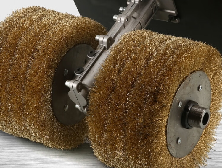 打磨电动工具除锈打磨机手持式混泥土长杆彩钢瓦钢丝轮刷抛光神器