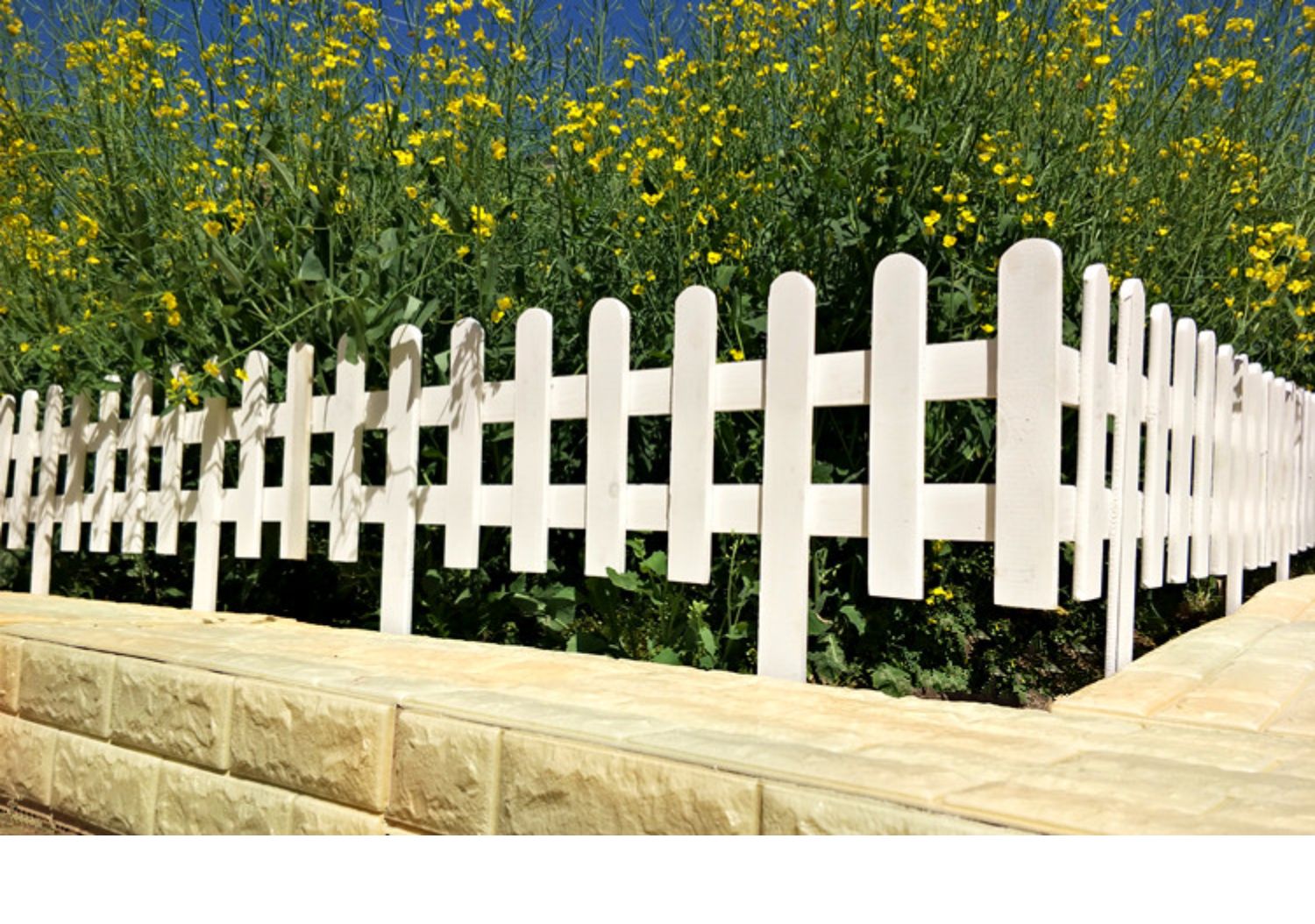 德骊嘉花园草坪防腐木栅栏护栏栏杆围栏小篱笆栏栅装饰庭院围墙户外