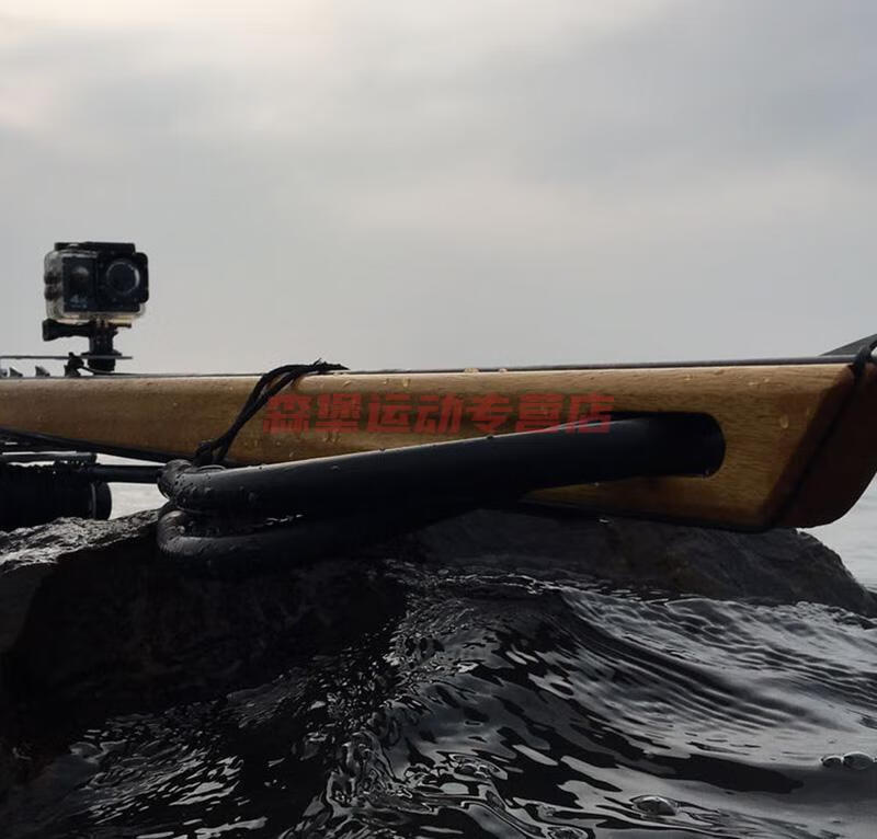 铁甲鲨01深海自动潜水鱼枪装备射鱼器射鱼箭水下套装射鱼神器 柚木