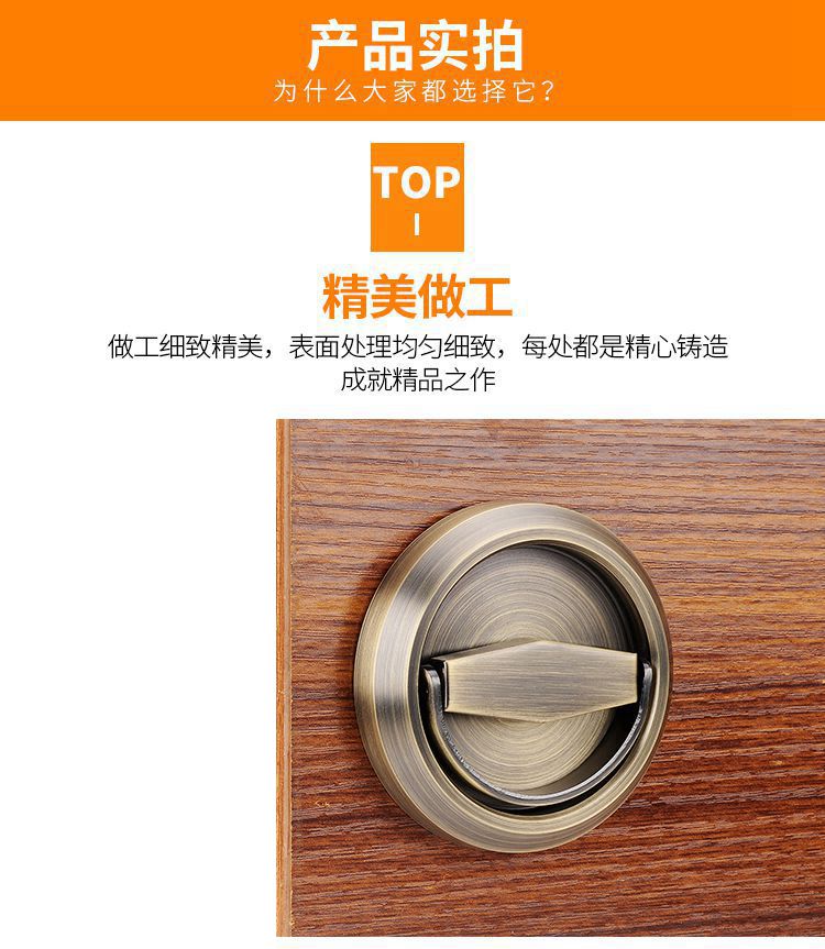 定制304不锈钢消防门过道门拉环拉手暗门拉手隐形把手消防箱隐形拉手