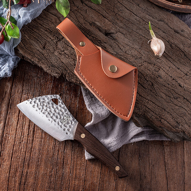 铭奇小鱼刀开鱼刀宰鱼刀鱼摊档杀鱼专用刀开鱼肚便携迷你小菜刀锋利锻