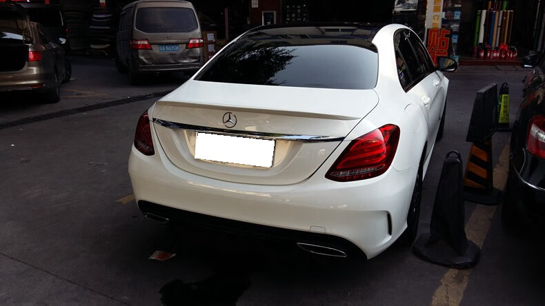 英罗适用于适用新款奔驰c级尾翼1517款奔驰c系压尾翼w205c180c200c260