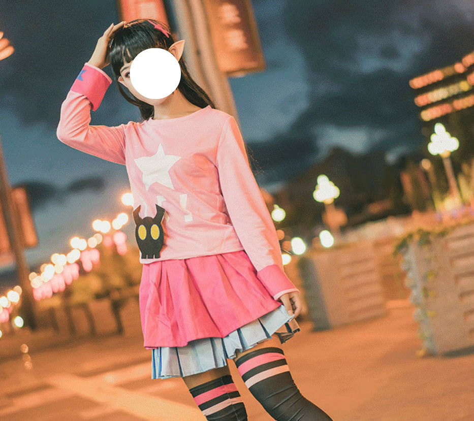 凹凸世界凯莉cos服 cosplay服装 动漫cos服女生制服校服 假发 凯莉