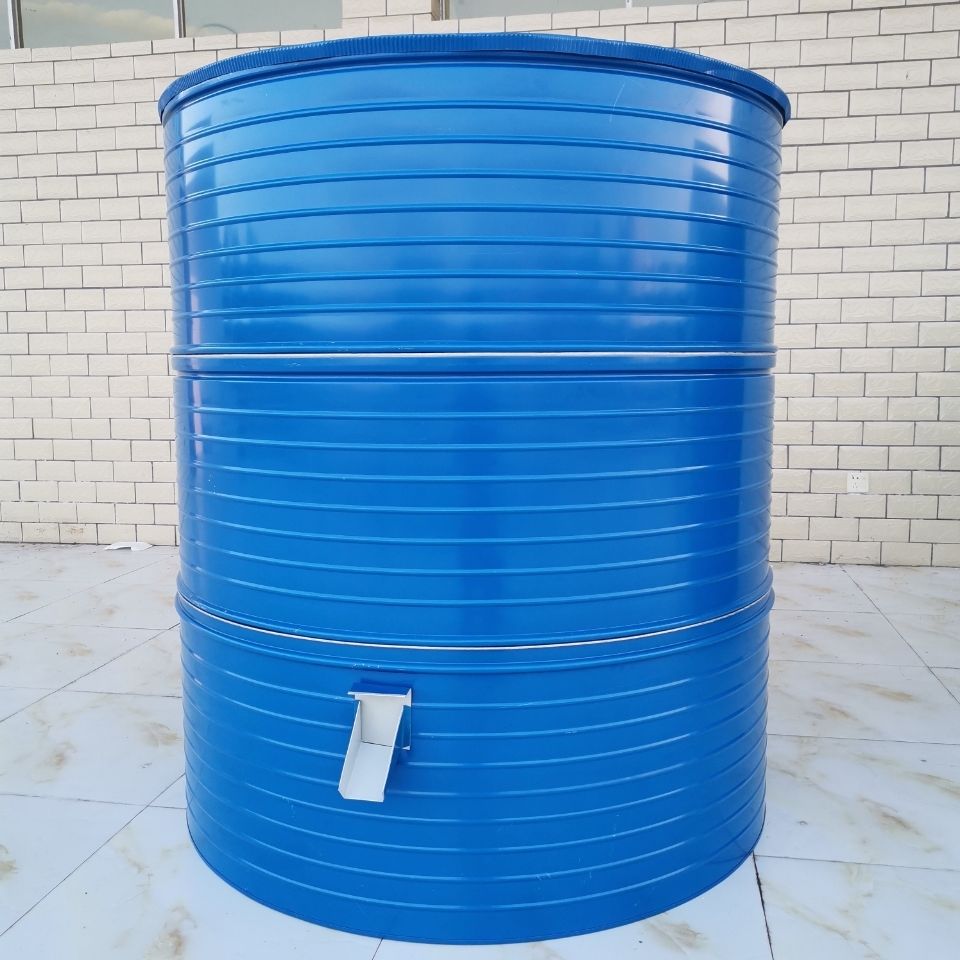 家用储粮仓谷仓粮食桶粮囤铁皮小型粮仓大型钢板仓大米稻谷储谷桶