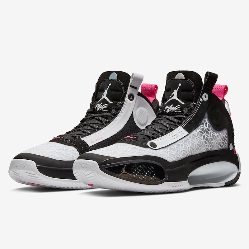 严选好物耐克nikeairjordan34aj34电光蓝紫镂空男子实战篮球鞋战靴