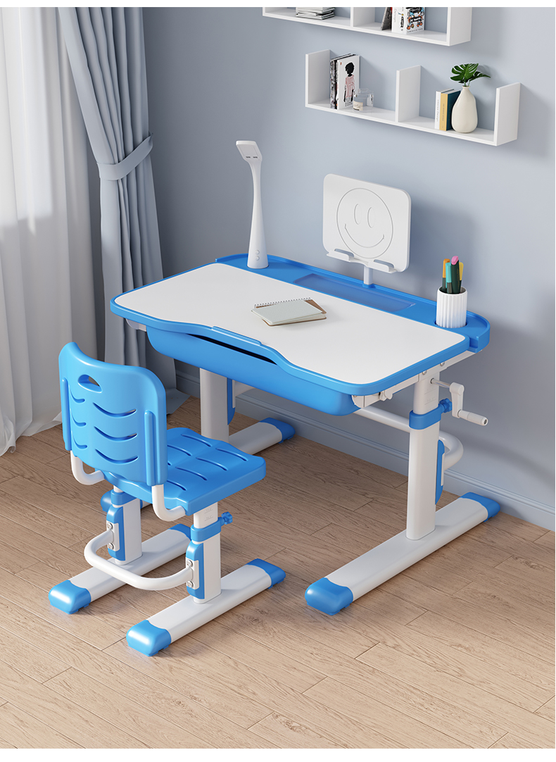 学习桌小学生写字作业书桌家用简约小孩课桌椅可升降桌子套装洛迪蒙lo