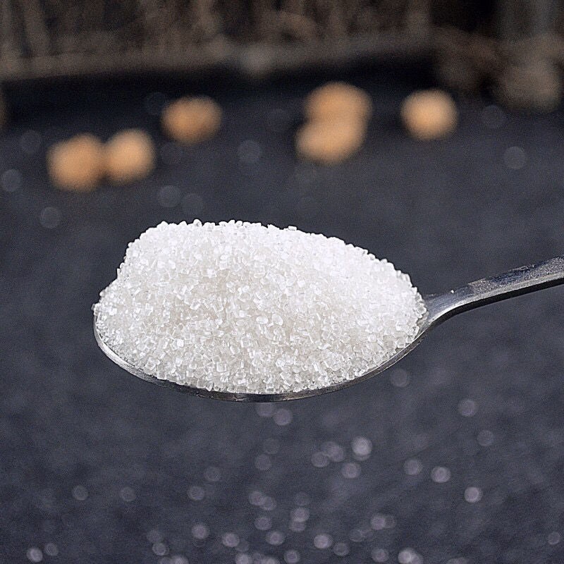 广西一级白砂糖 20斤袋中粗甘蔗糖10公斤斤白糖白沙糖粉品牌随机发 中