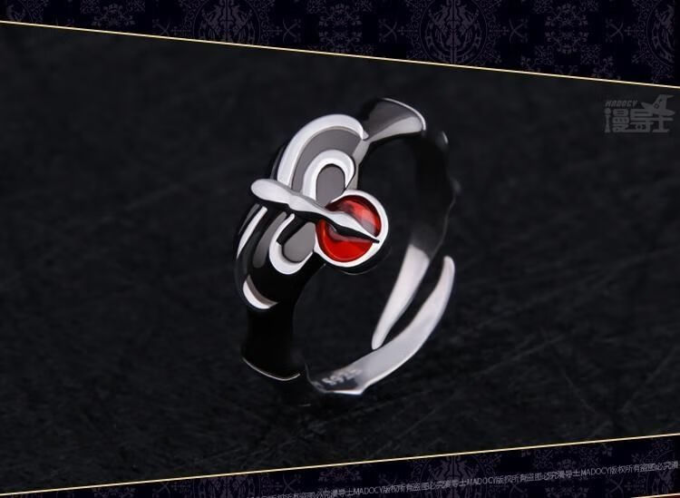星舵骨王戒指 安兹戒指 骨王不死者overlord925银动漫周边 魔王飞鼠玉