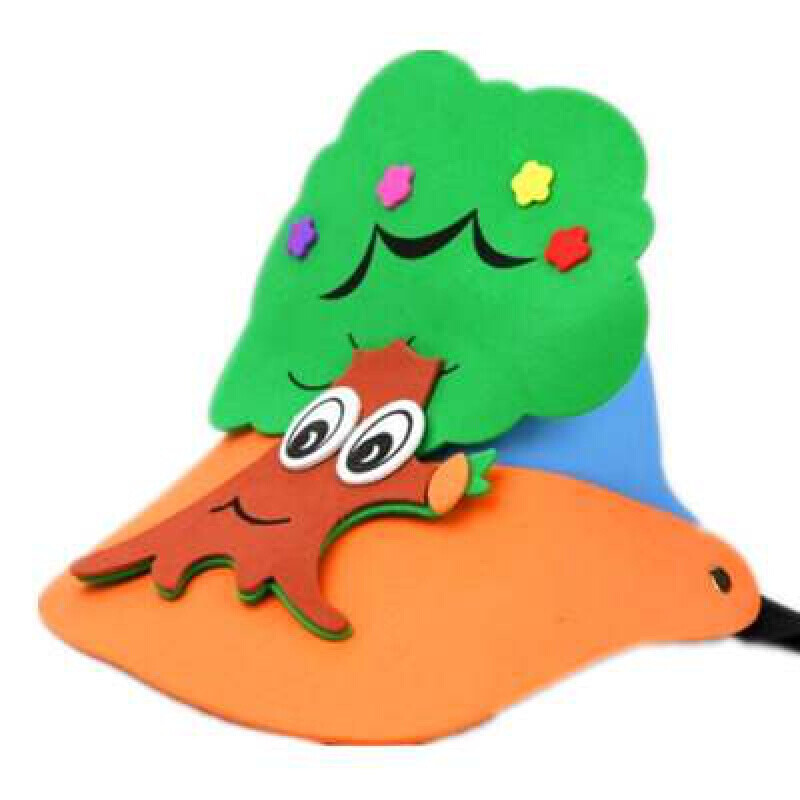 表演道具 乌鸦喝水表演道具狐狸和乌鸦故事头饰儿童动物舞台演出道具