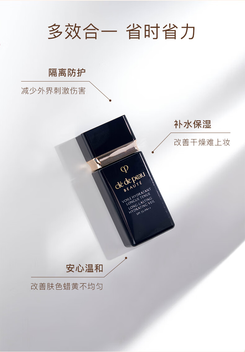 肌肤之钥（CPB）【三八节抢先购】光凝润采妆前乳长管短管隔离油皮干皮防晒霜 【全肤质】长管隔离37ml