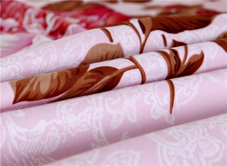 上海丝光棉床单 国民上海民光老式传统全棉全线丝光加厚床单 印花丝