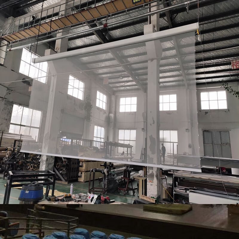 ahvbot 定制全息投影纱幕大型舞台升降卷轴幕布电动幕舞蹈3d漂浮纱