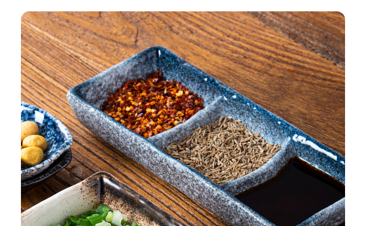 烤肉蘸酱碟 烤肉调味碟陶瓷蘸料盘小碟子酱料碟日式酱油碟调料碟两