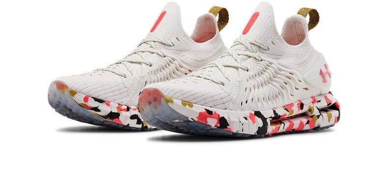 安德玛官方ua hovr phantom女子跑步鞋under armour3023299 白色100