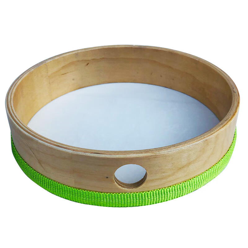 奥尔夫天地皮革类乐器 仿羊皮手鼓 多种规格 儿童打击乐器玩具 手拍鼓