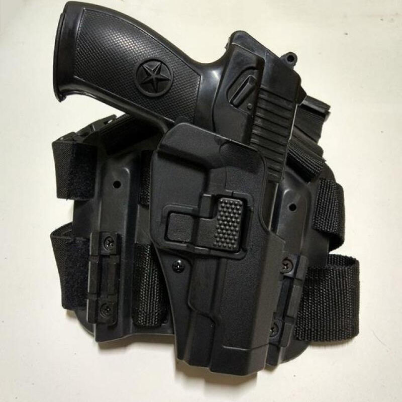 雪峰狐快拔92腿套腰套战术92g枪套多功能92改战术腰腿两用快拔绑腿套