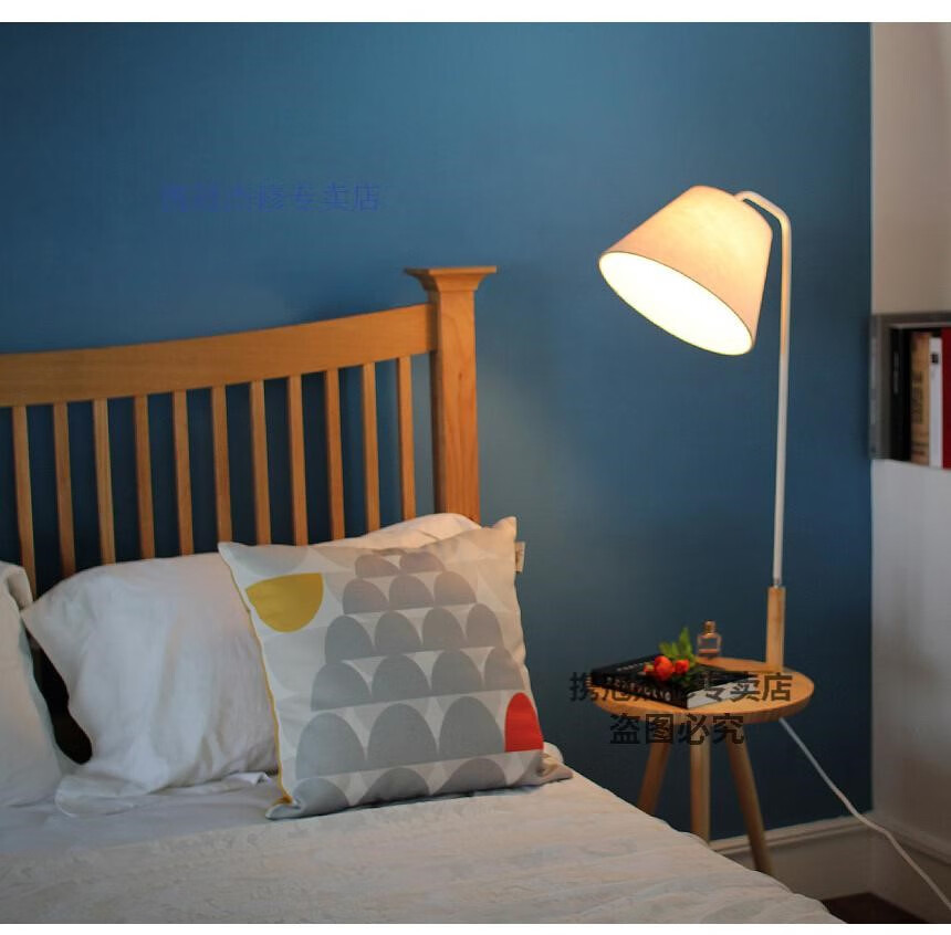 落地灯 阅读 阅读灯落地 落地阅读灯落地灯实木客厅卧室床头灯创意