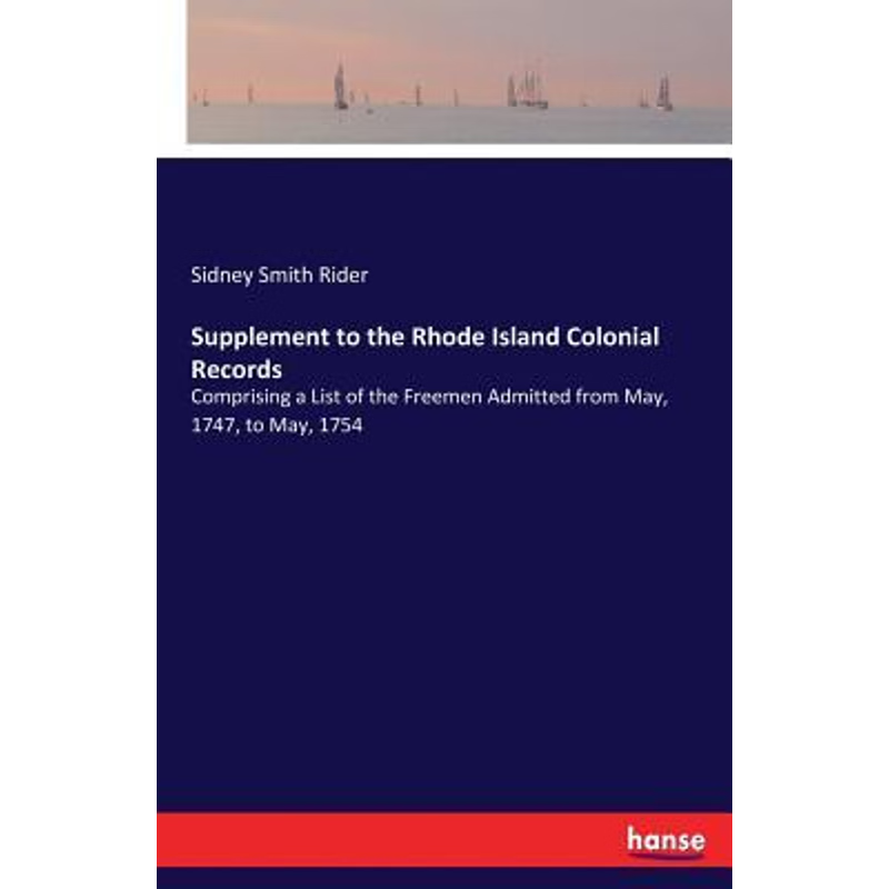 按需印刷Supplement to the Rhode Island Colonial Records[9783337160920]