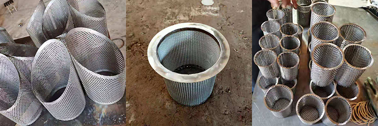 y型过滤器过滤网不锈钢滤网超细筛网双层网空调管道滤芯过滤网筒dn125