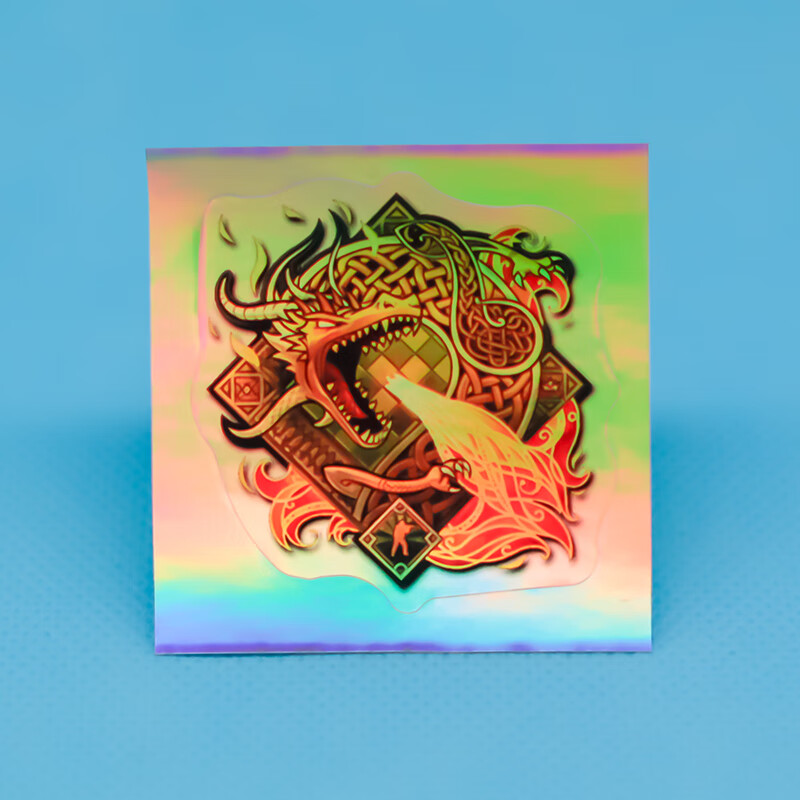 适用于全息csgo周边贴纸csgo贴纸金贴csgo印花集周边泰坦实物电脑全息