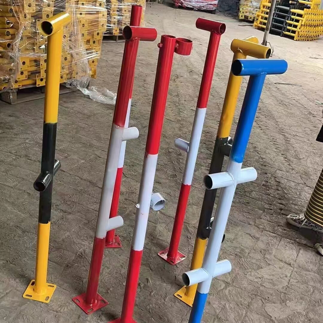 建筑工地临时防护栏立杆临时楼梯扶手连接件定型化临边防护立杆连接件