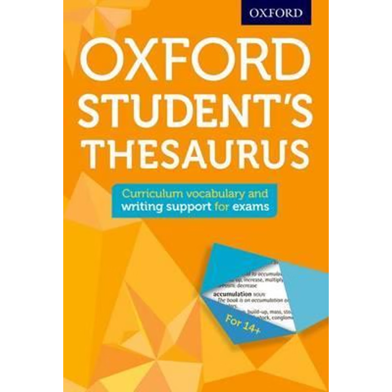 英文原版 Oxford Student's Thesaurus牛津同义词词典  原版进口图书籍【上海外文书店】