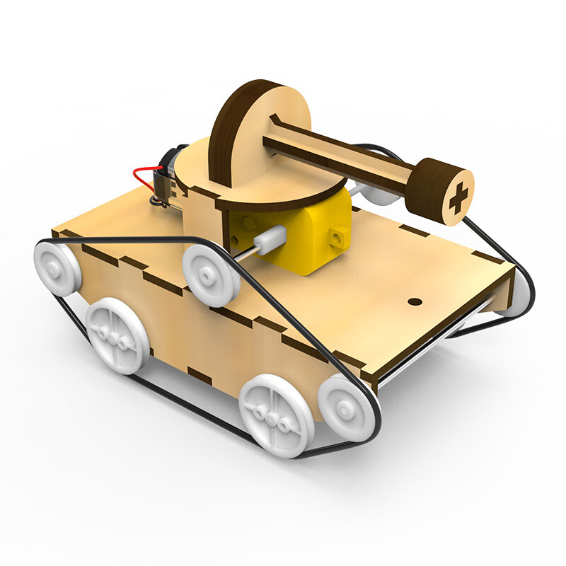 科技小制作手工材料发明实验儿童科学课玩教具五六年级 64弩车【图片