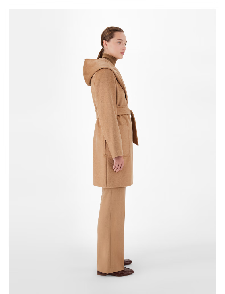 【经典款】max mara女士 rialto经典毛呢大衣 1016061906 驼色 40