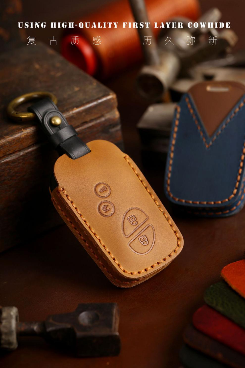 高端车载钥匙套适用于雷克萨斯凌志车内钥匙包老款rx270es240凌志lx