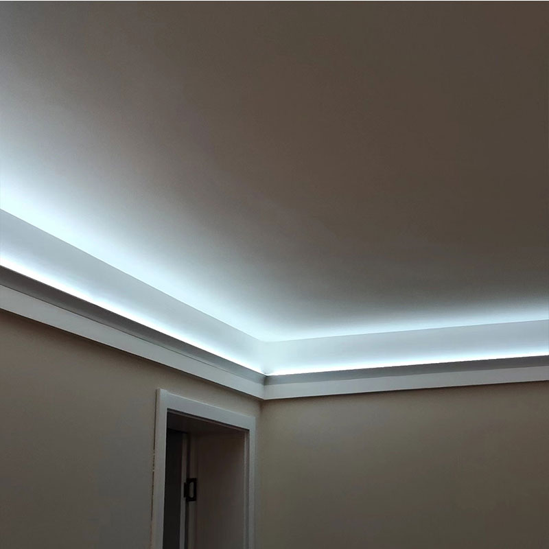 led腰线向上打光 线形灯带明装吊顶天花洗墙顶墙面预埋隐形线性灯2022