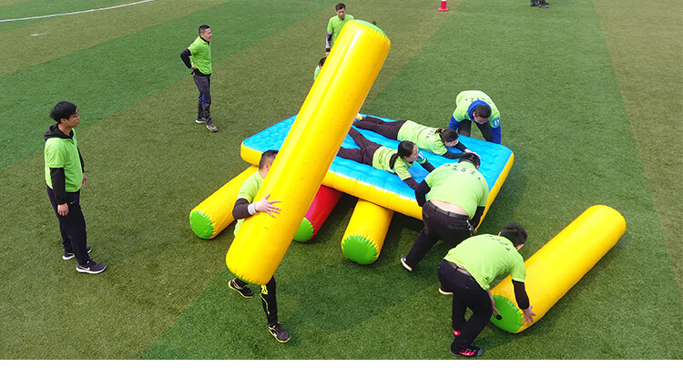 趣味运动会道具充气车轮滚滚修桥铺路移舟过河户外拓展团建器材 充气