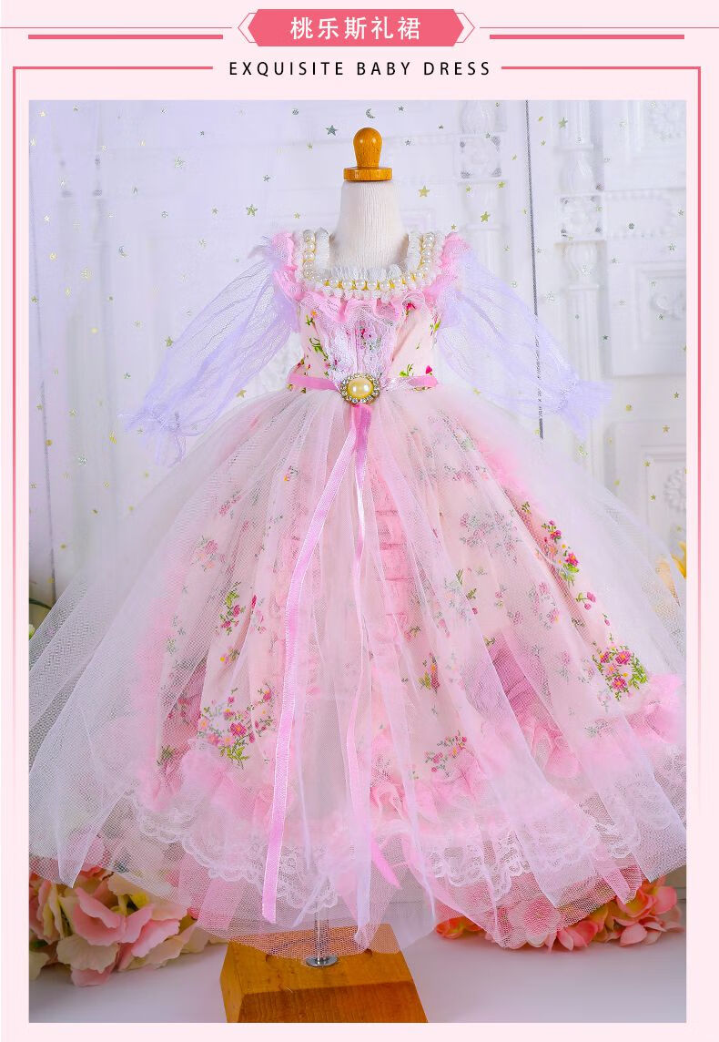 60厘米芭比娃娃的衣服浅仔芭比洋娃娃衣服换装3bjd三分sd改良裙配饰