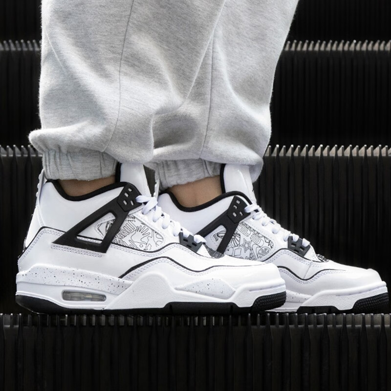 nike 耐克air jordan【现货】 air jordan 4 gs 女款乔4飞人系列女子