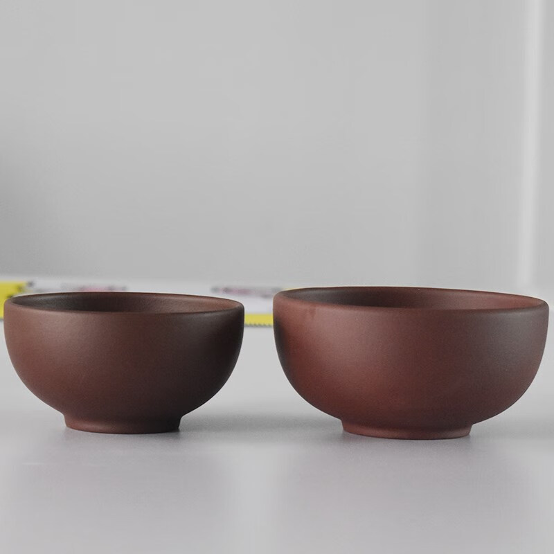 花行 紫砂蒸饭碗 宜兴原矿紫砂碗焖米饭蒸鸡蛋碗饭碗陶土无涂层无釉