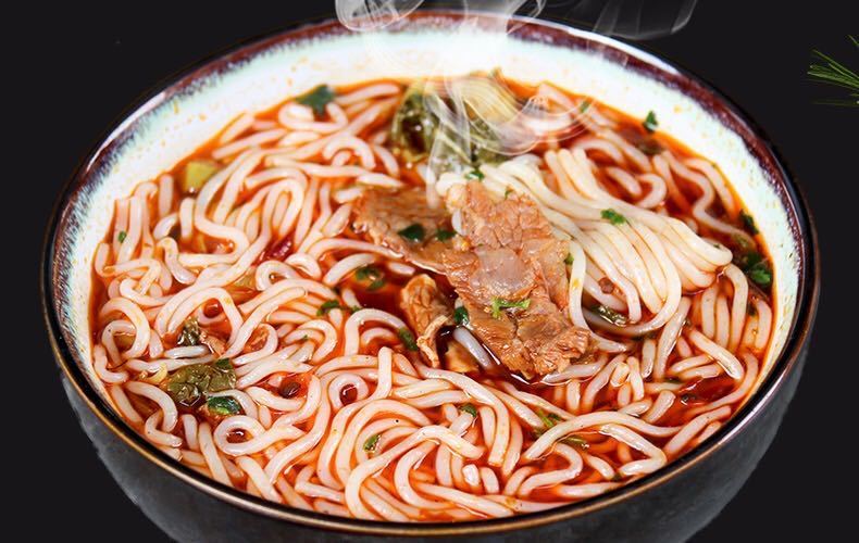 贵州特产花溪牛肉粉米线3袋装真空调味料方便面米粉袋装速食花溪牛肉