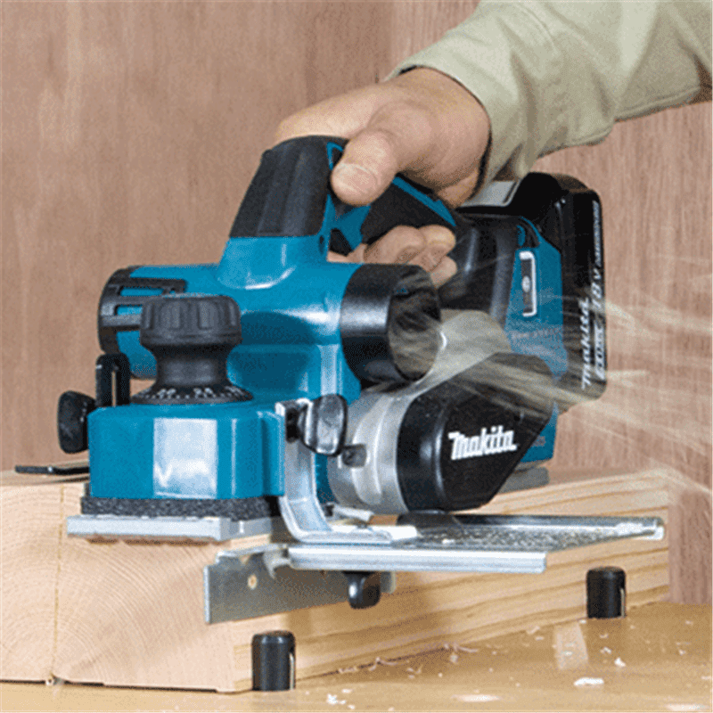 makita牧田锂电无刷18v充电式电刨木工刨dkp181z手提电刨 4.