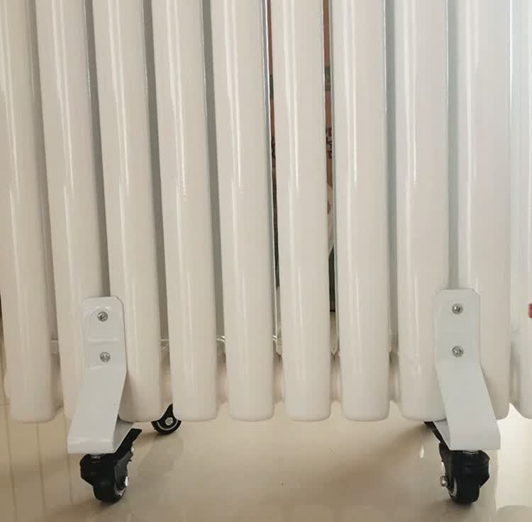 电油汀万向轮美的格力先锋取暖器底座水暖气片脚轮支架配件 水暖45方
