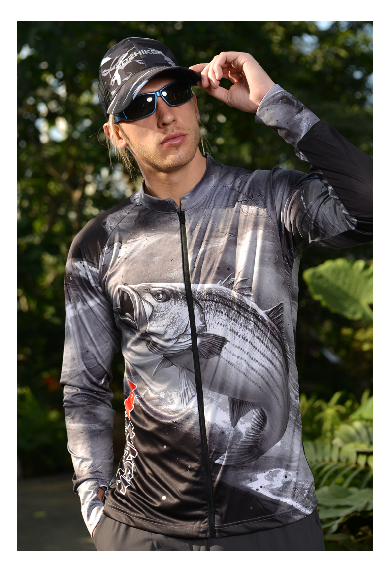 风猎者冰丝钓鱼服风猎者钓鱼服冰丝防晒服男款夏季垂钓服套装透气路亚