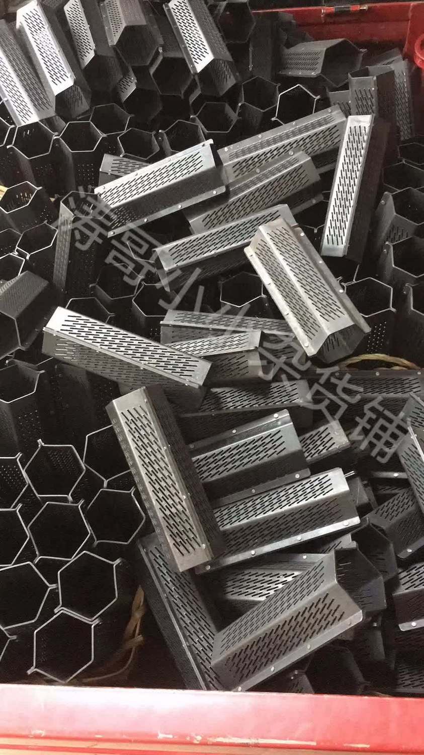 倾晨40型家用小型剥谷碾米机配件六角米筛机筛网精米机糠筛打米机筛瓦