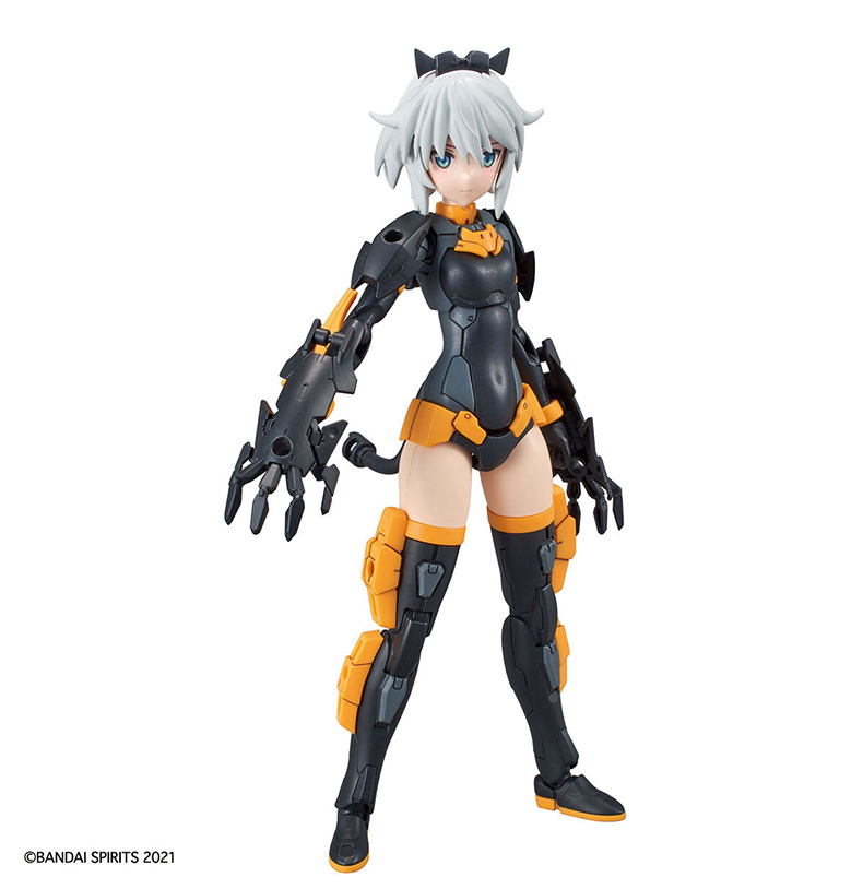 万代机娘拼装模型30分钟任务30mm30ms莉谢塔配色a莉谢塔配色a50